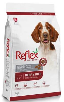 Reflex High Energy Biftekli Yetişkin Köpek Maması 3 kg - 1