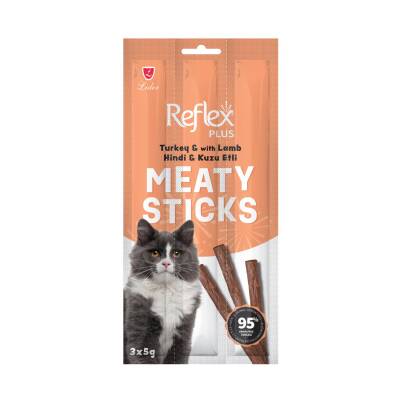 Reflex Hindili Kuzulu Kedi Ödül Çubuğu 3 X 5 gr - 1