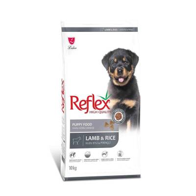 Reflex Kuzu Etli ve Pirinçli Yavru Köpek Maması 10 kg - 1