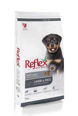 Reflex Kuzu Etli ve Pirinçli Yavru Köpek Maması 15 kg - 1