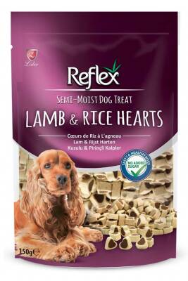 Reflex Lamb & Rice Hearts Kuzulu Pirinçli Yetişkin Köpek Ödülü 150 gr - 1