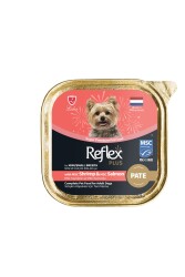 Reflex Plus Alu Tray Karides ve Somonlu Pate Kıyılmış Küçük Irk Yetişkin Köpek Konservesi 85 gr - Reflex Plus