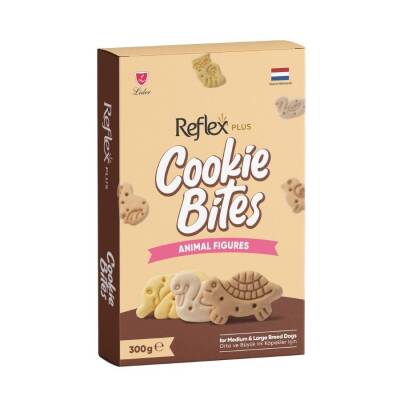 Reflex Plus Cookie Bites Animal Figures Orta ve Büyük Irk Yetişkin Köpek Ödül Maması 300 gr - 1