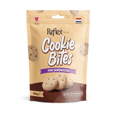 Reflex Plus Cookie Bites Mini Sandviç Mini ve Küçük Irk Yetişkin Köpek Ödül Maması 150 Gr - 1