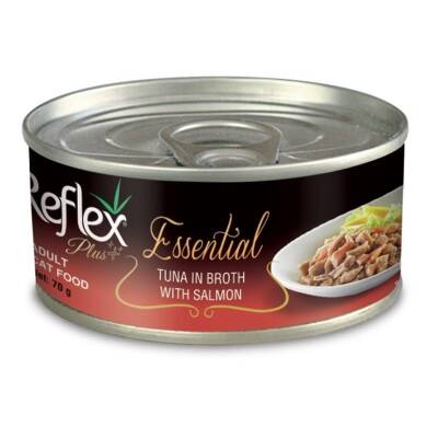 Reflex Plus Essential Ton Balığı Somonlu Kedi Konservesi 70 gr - 1