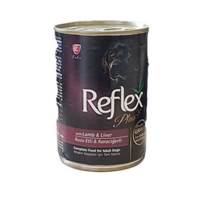 Reflex Plus Gravy Kuzu Etli & Karaciğerli Konserve Yetişkin Köpek Maması 415 gr - 1