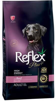 Reflex Plus High Enerji Dana Etli Yetişkin Köpek Maması 12 Kg - 1