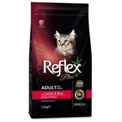 Reflex Plus Kuzu Etli Yetişkin Kedi Maması 1,5 kg + 500 gr Hediyeli - Reflex Plus