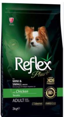 Reflex Plus Mini Tavuklu Küçük Irk Yetişkin Köpek Maması 3 kg - 1