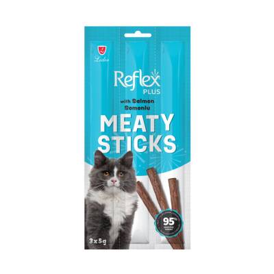 Reflex Plus Somonlu Kedi Ödül Maması 3 X 5 gr - 1
