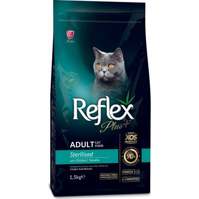 Reflex Plus Sterilised Tavuklu Kısırlaştırılmış Yetişkin Kedi Maması 1,5 kg - 1