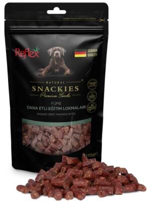 Reflex Snackies Füme Dana Etli Köpek Ödül Küpleri 170 gr - 1