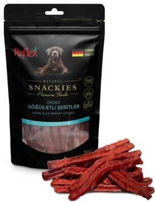 Reflex Snackies Ördek Göğüs Eti Köpek Ödülü 90 gr - 1