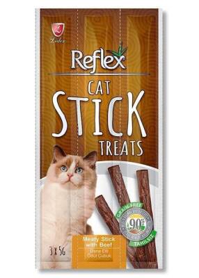 Reflex Sticks Dana Etli Kedi Ödül Çubukları 3 X 5 gr - 1