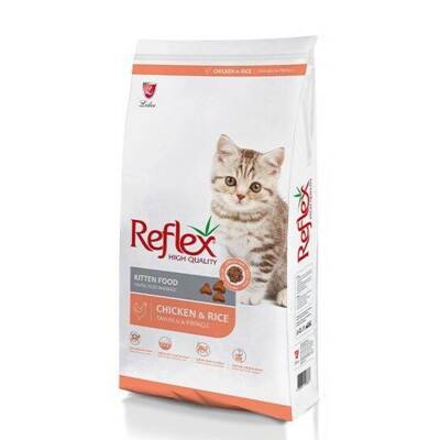 Reflex Tavuklu ve Pirinçli Yavru Kedi Maması 10 kg - 1