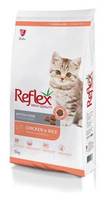Reflex Tavuklu ve Pirinçli Yavru Kedi Maması 15 kg + 1 kg - 1