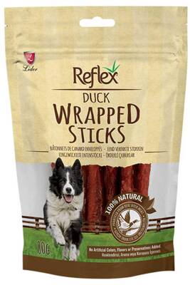Reflex Wrapped Sticks Ördekli Köpek Ödül Çubukları 80 gr - 1