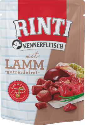 RINTI Kuzulu Pouch Köpek Maması 400 Gr - 1