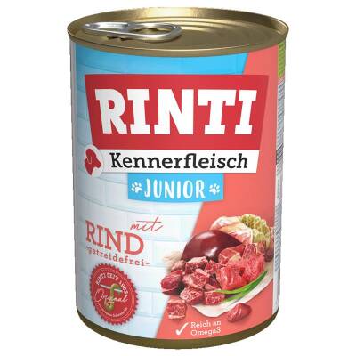 Rıntı Tahılsız Dana Etli Gurme Yavru Köpek Konservesi 400 Gr - 1