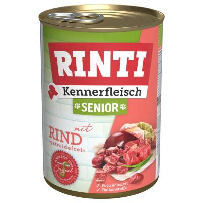 Rıntı Tahılsız Dana Etli Yaşlı Köpek Konservesi 400 Gr - 1