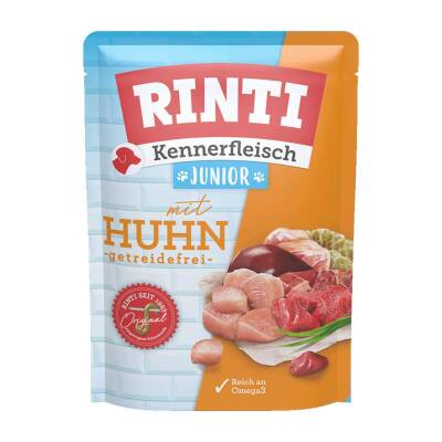 Rıntı Tavuklu Pouch Yavru Köpek Maması 400 gr - 1