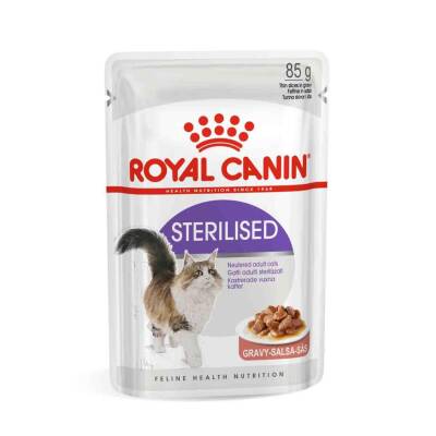 Royal Canin Gravy Sterilised Kısırlaştırılmış Kediler İçin Konserve 85 gr X 12 Adet - 1