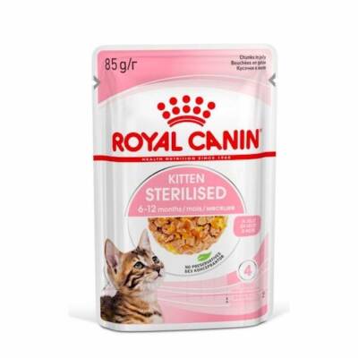 Royal Canin Kitten Gravy Kısırlaştırılmış Yavru Kedi Konservesi 85 gr - 1