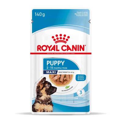 Royal Canin Maxi Puppy Büyük Irk Yavru Köpekler İçin Parça Etli Yaş Mama 140 gr X 10 adet - 3