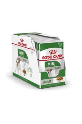 Royal Canin Mini Adult Pouch Yetişkin Köpek Konserve 85 gr X 12 Adet - 1