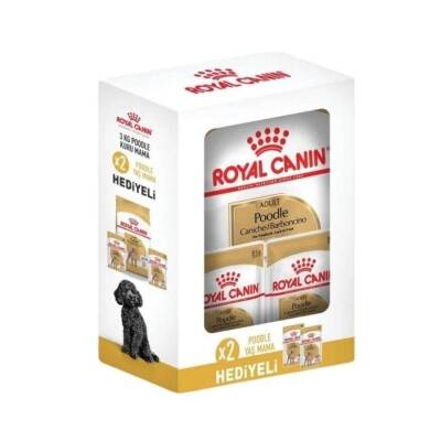 Royal Canin Poodle Adult Yetişkin Köpek Maması 3 kg + 2 Adet Pouch Hediyeli - 1