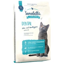 Sanabelle Dental Ağız ve Diş Sağlığı İçin Yetişkin Kedi Maması 2 kg - Sanabelle