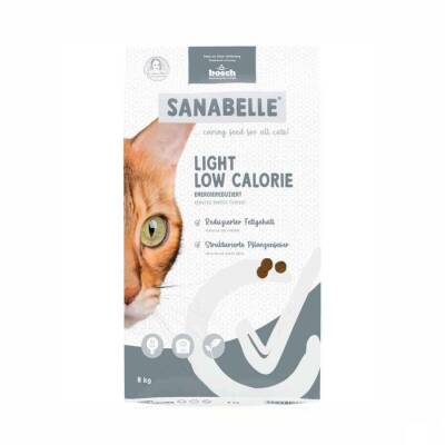 Sanabelle Light Düşük Kalorili Kümes Hayvanlı Yetişkin Kedi Maması 8 kg - 1