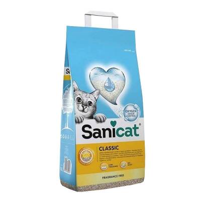 SaniCat Classic Doğal Kedi Kumu Kokusuz 20 lt - 1
