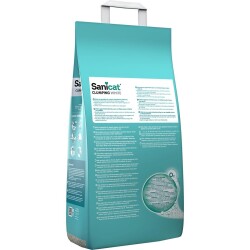 Sanicat Koku Kontrollü Topaklaşan Beyaz Tanecikli Bentonit Kedi Kumu 10 lt - 2