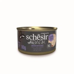 Schesir After Dark Pate Tavuk Etli ve Sığır Etli Tahılsız Yetişkin Kedi Konservesi 80 gr - 1