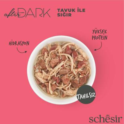 Schesir After Dark Tavuk Et Suyunda Konserve 80 gr - 2