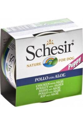 Schesir Aloe Tavuk Fileto Yavru Köpek Konservesi 150 gr - 1