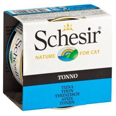 Schesir Jel İçinde Ton Balıklı Konserve Kedi Maması 85 gr - 1