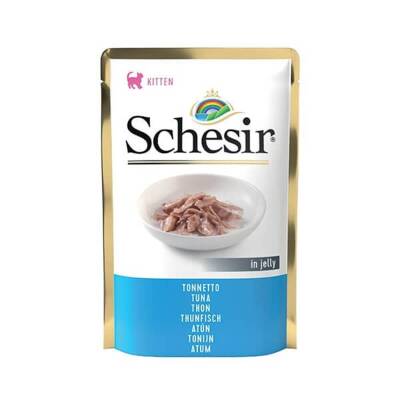 Schesir Jelly Pouch Ton Balıklı Pouch Yavru Kedi Konservesi 85 gr - 1