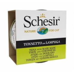 Schesir Jelly Ton Balığı ve Mahi Mahi Balığı Jöle İçinde Yetişkin Kedi Konservesi 85 gr - Schesir
