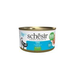 Schesir Jöle İçinde Ton Balıklı Yetişkin Kedi Konservesi 70 gr - Schesir