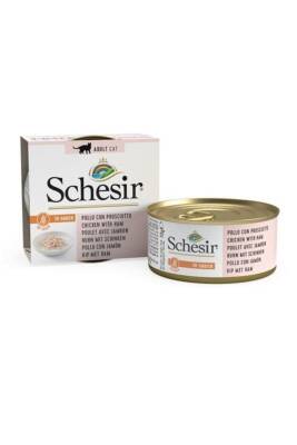 Schesir Soslu Tavuklu ve Jambonlu Kedi Konservesi 70 gr - 1