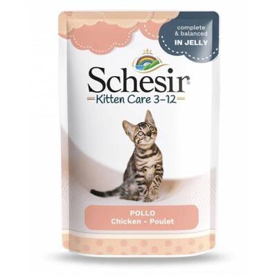 Schesir Tavuklu Yavru Kedi Konservesi 85 gr - 1