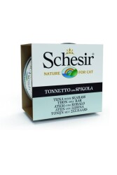 Schesir Ton Balığı ve Levrekli Jöleli Kedi Konservesi 85 gr - Schesir