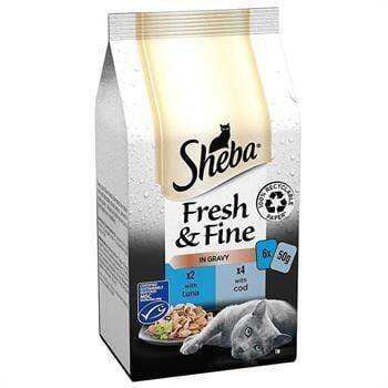 Sheba Balıklı Seçenekler Kedi Konservesi 6 X 50 gr - 1