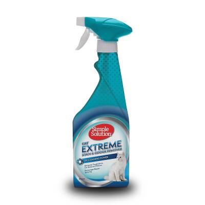 Simple Solution Kediler İçin Extreme 3 Kat Etkili Leke ve Koku Giderici 500 ml - 1
