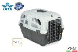 Skudo Iata 3 Kedi Köpek Taşıma Kafesi 60 cm - 1