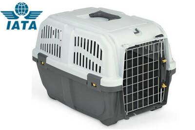 Skudo Iata 3 Kedi Köpek Taşıma Kafesi 60 cm - 2
