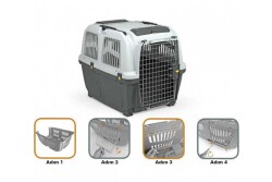 Skudo Iata 4 Kedi Köpek Taşıma Kafesinin Uçuş Seti - 2