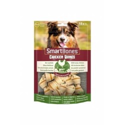 Smart Bones Chicken Mini Düğümlü Köpek Kemiği 288 gr 18 Adet - 1